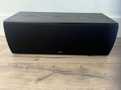 Polk Audio T30 Black Center Channel Home Theater Speaker - Excellent Condition