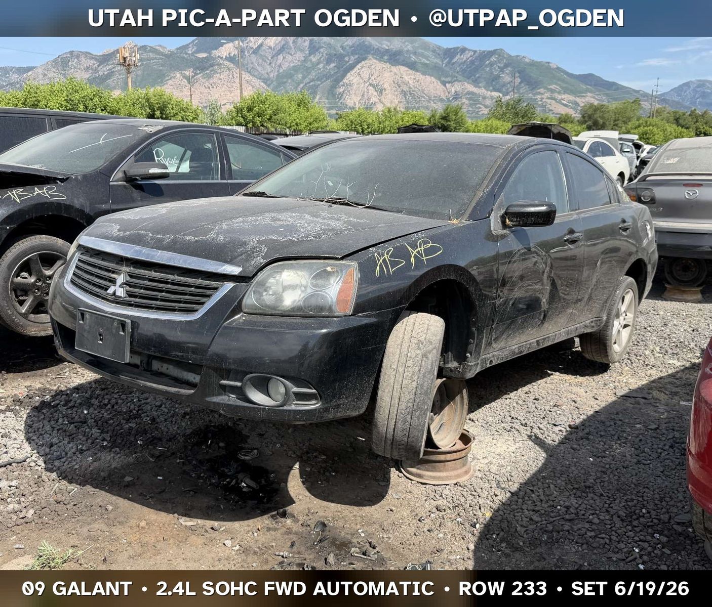 2009 Mitsubishi Galant Parts - UTPAP Ogden
