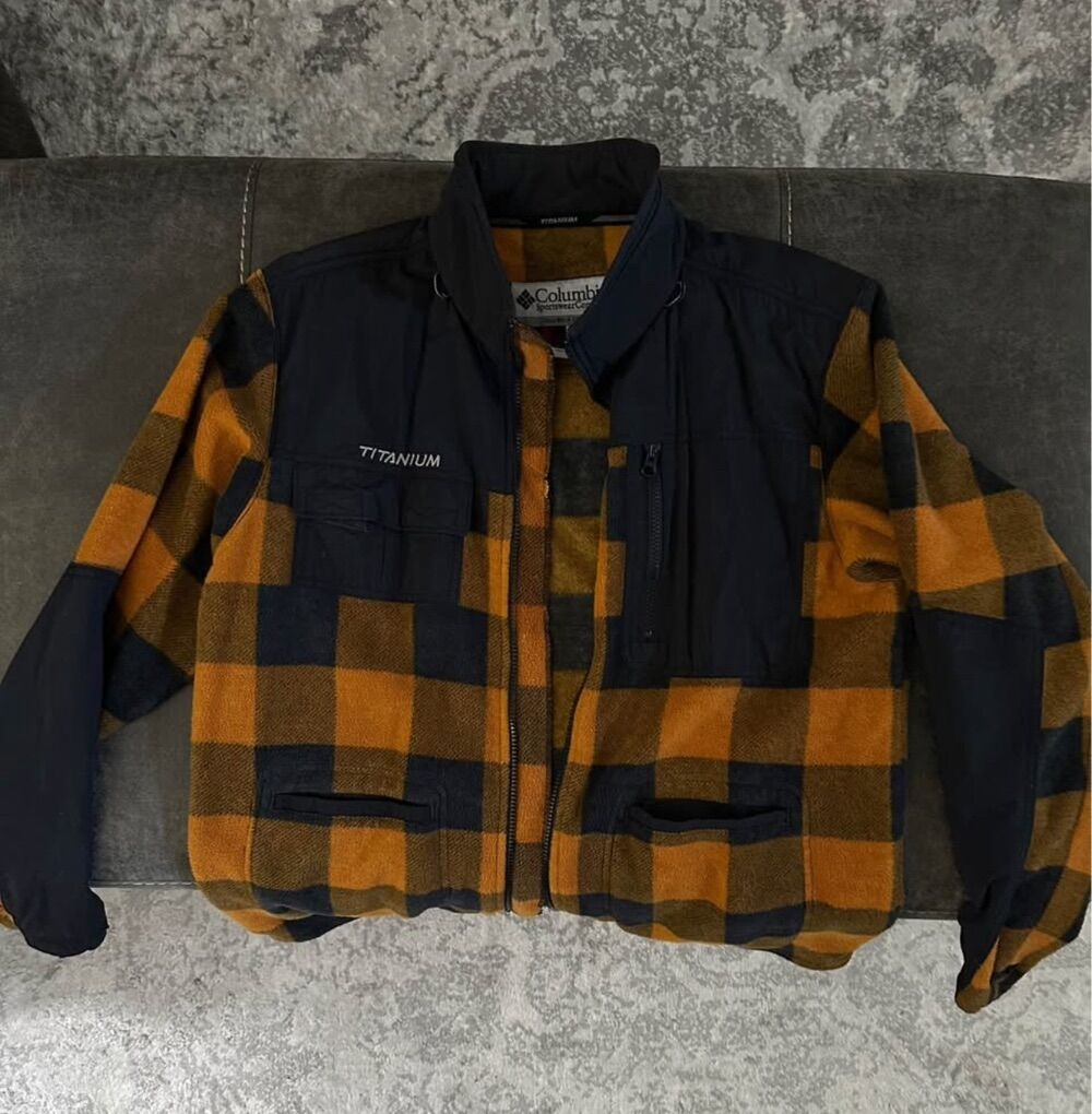 Jacket Mens Columbia Titanium fleece, men’s large