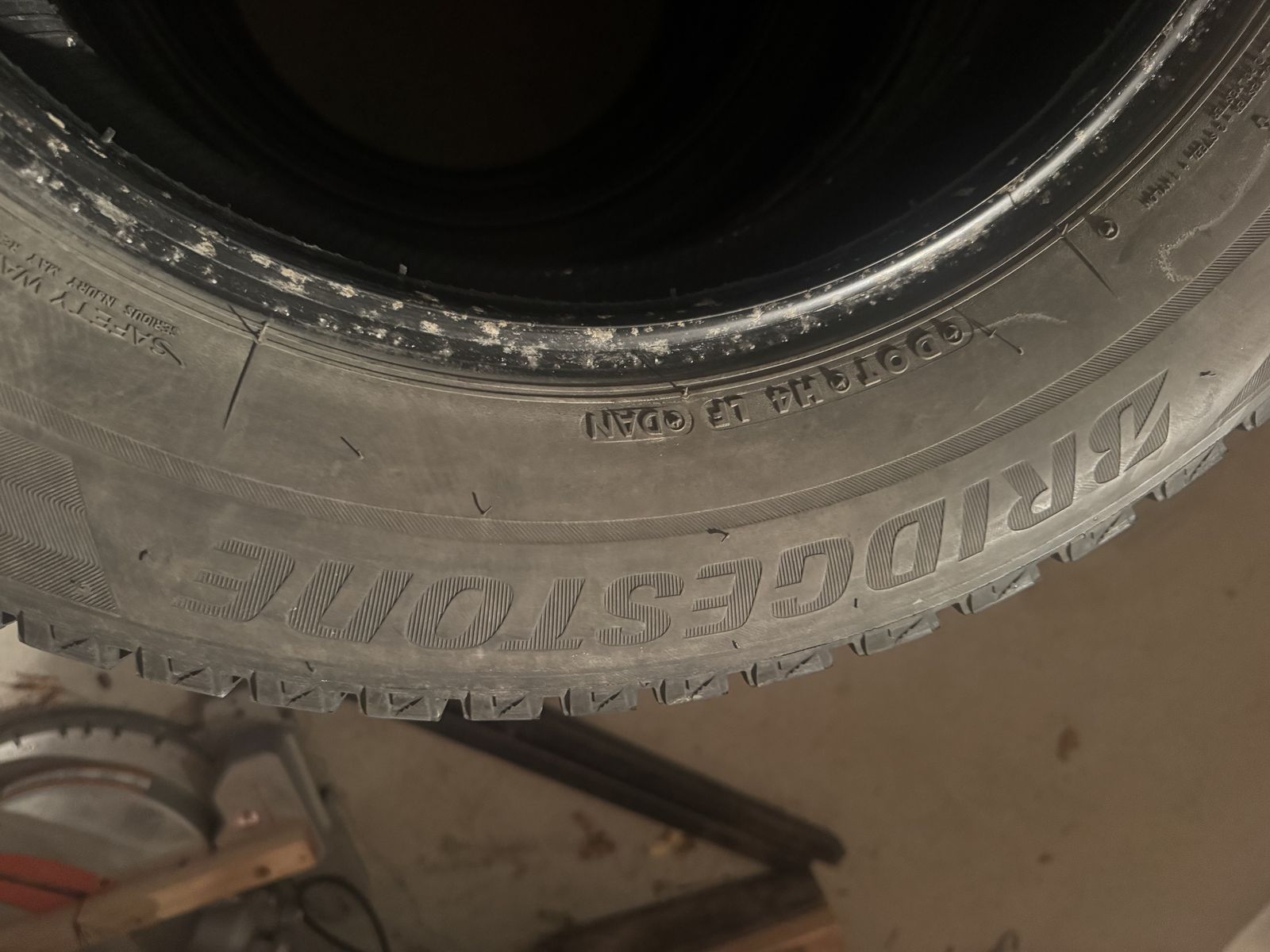 215/65R17. TIRES