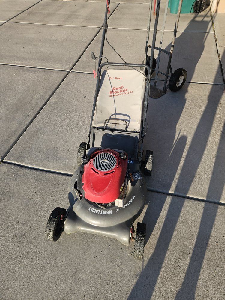 21" Craftsman push mower