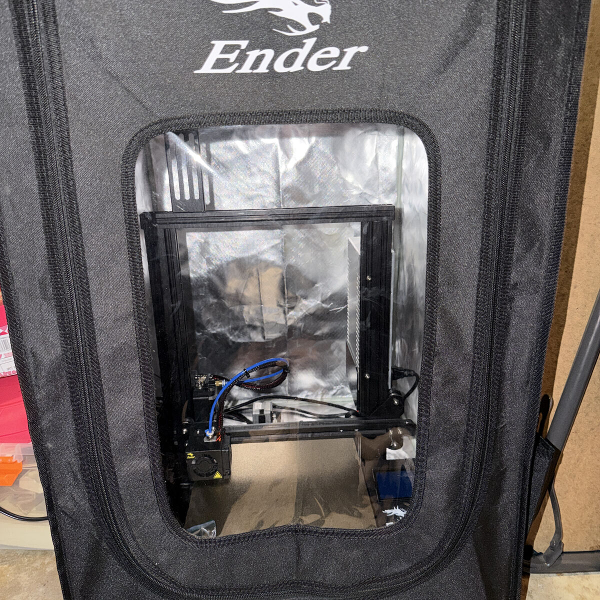 Creality Ender 3 3D Printer And Enclosure