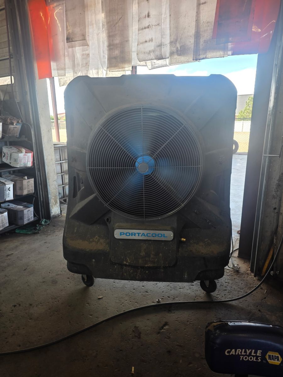 48" fan porta cooler (shop cooler)