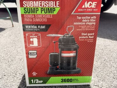 Brand New Sump Pump