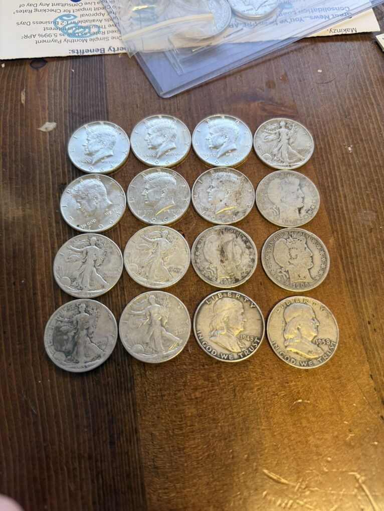 90% Silver Coins (Pending)