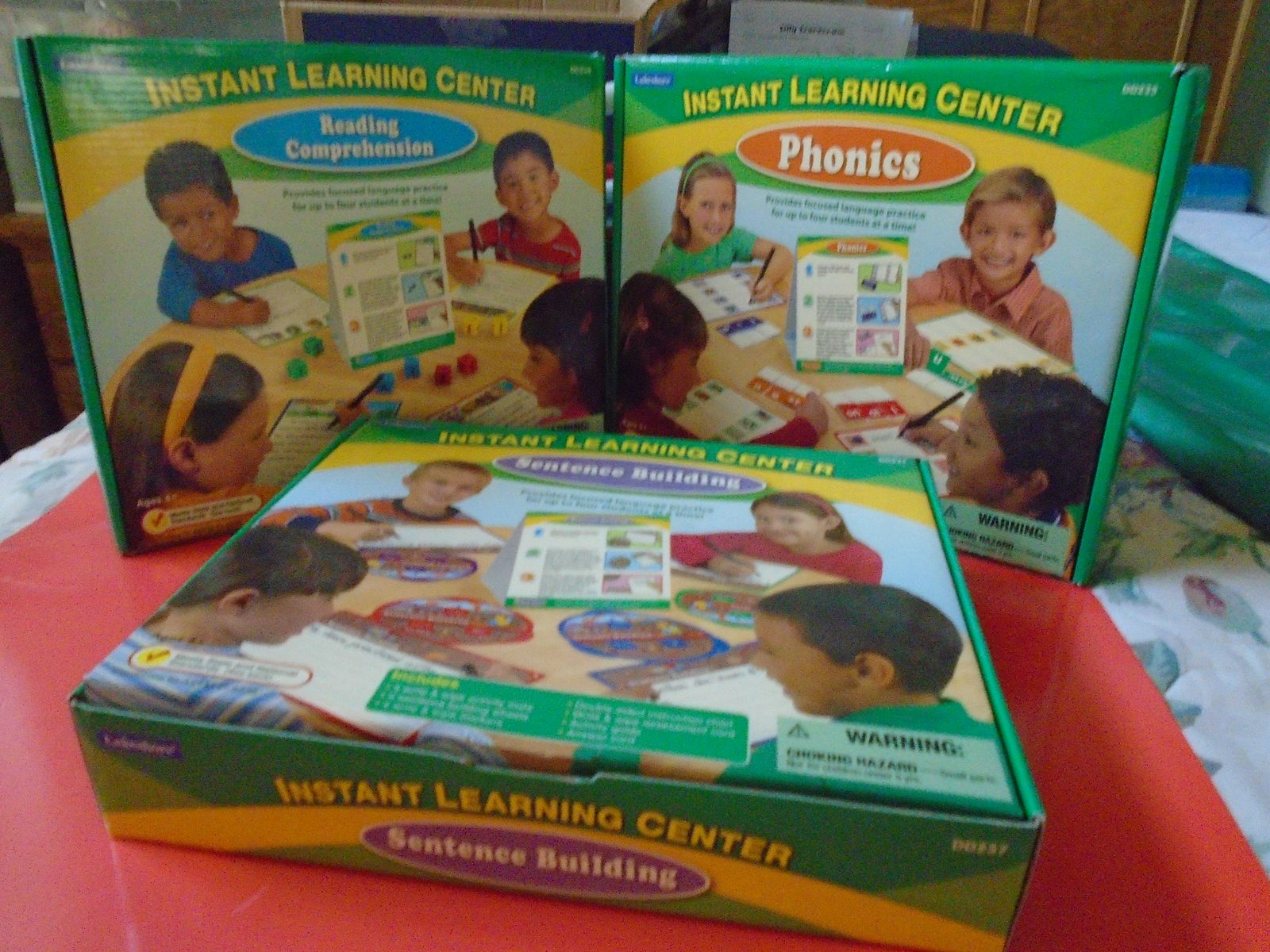 Retired teacher's classroom items. Student  learning centers: