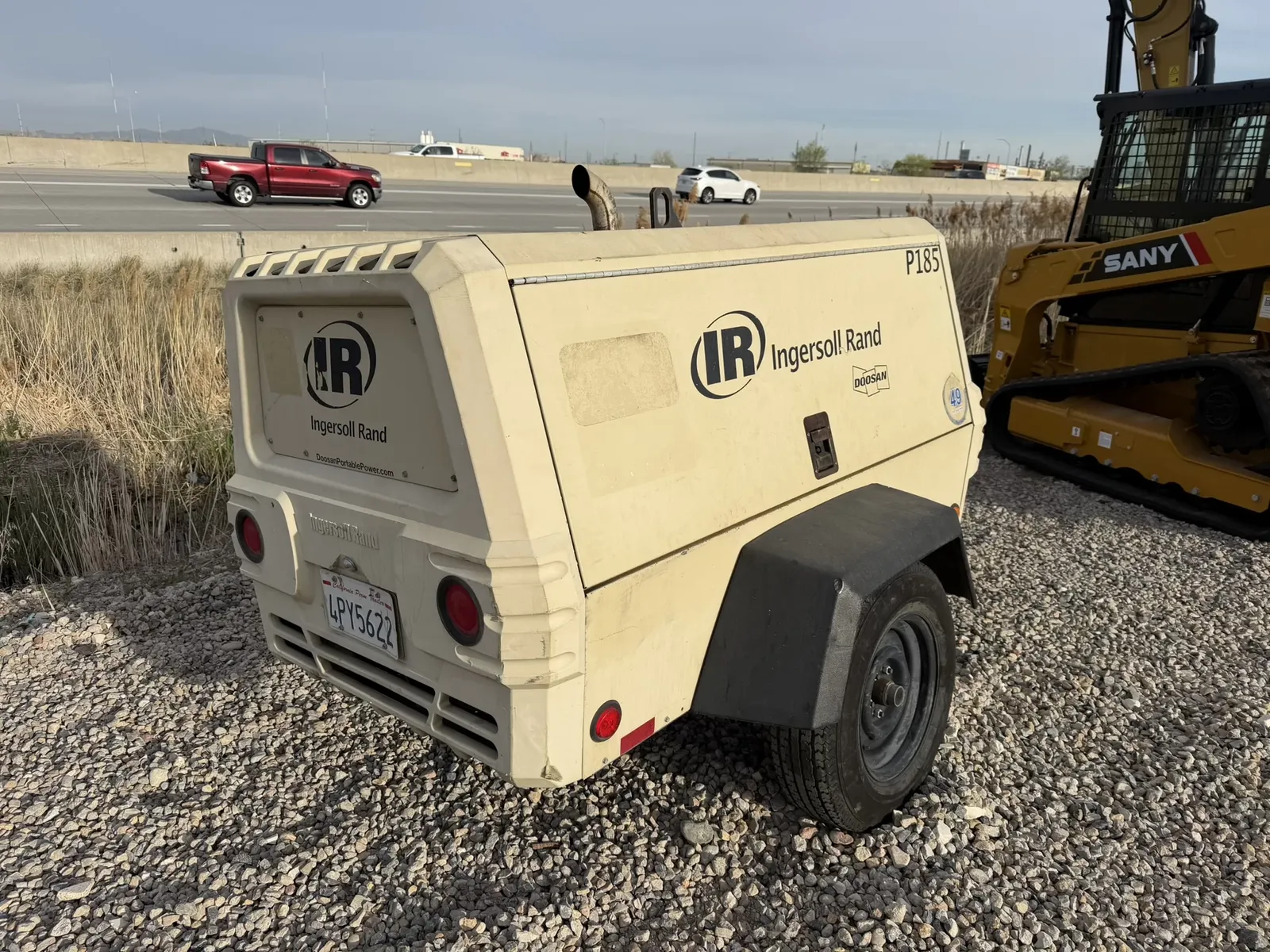 NICE 2017 IR MODEL P185 CFM AIR COMPRESSOR