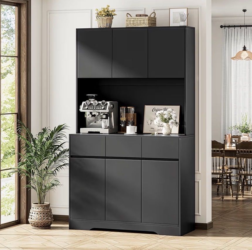 New in Box! Kitchen Pantry Storage Cabinet