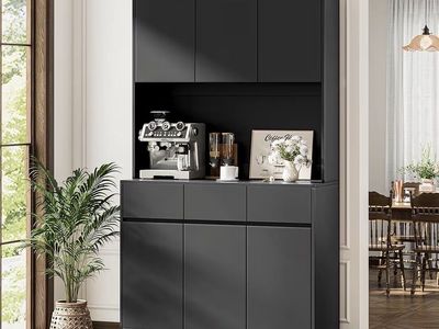 New in Box! Kitchen Pantry Storage Cabinet