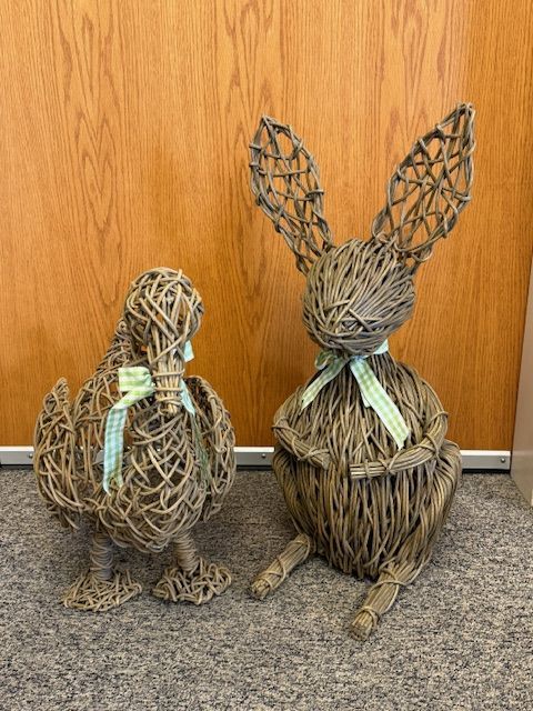 Pottery Barn Easter Decorations - Bunny and Duck