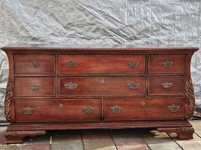 8 Drawer Solid Wood Dresser