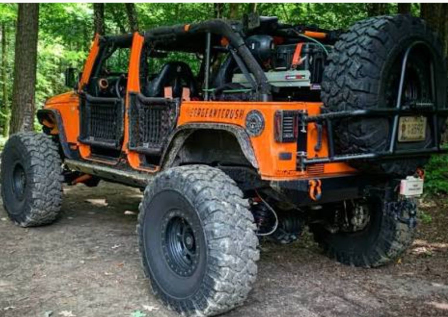 Body armor jeep doors