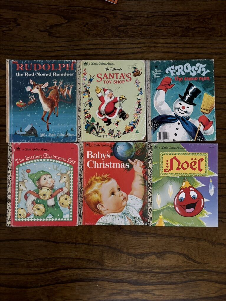 Vintage Christmas Bunch- A Little Golden Book