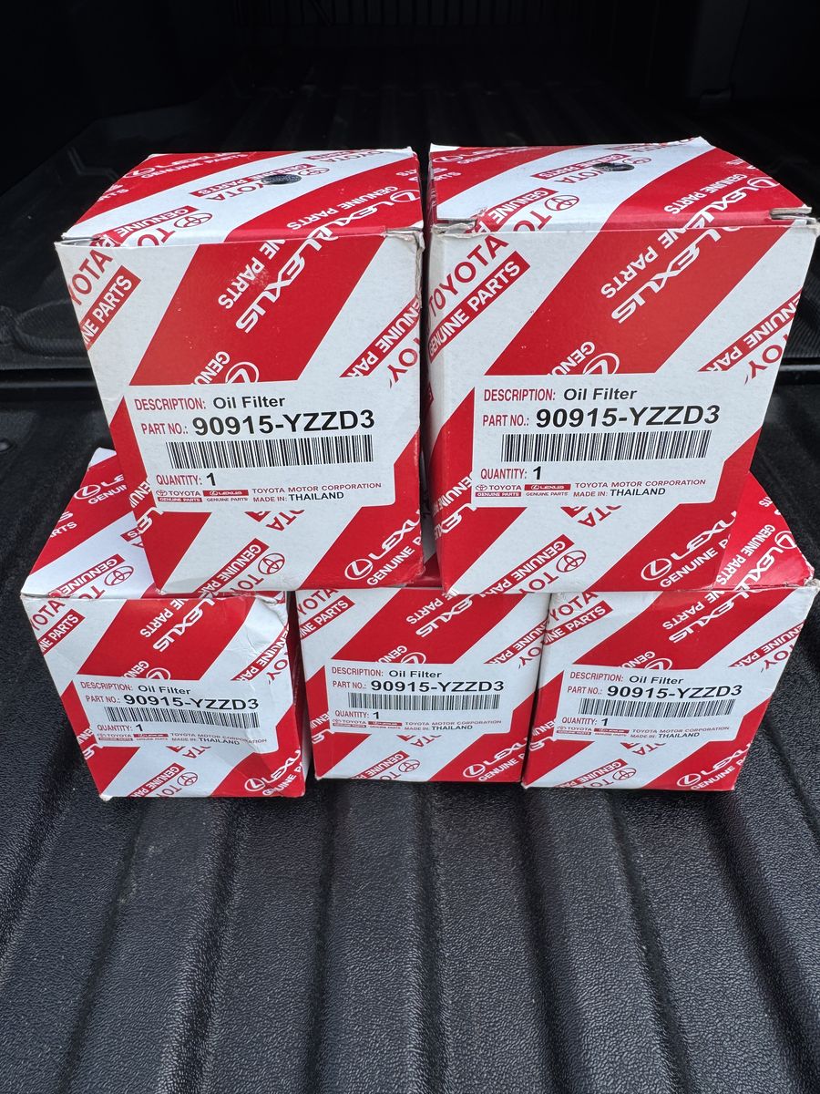 Genuine Toyota Oil Filters