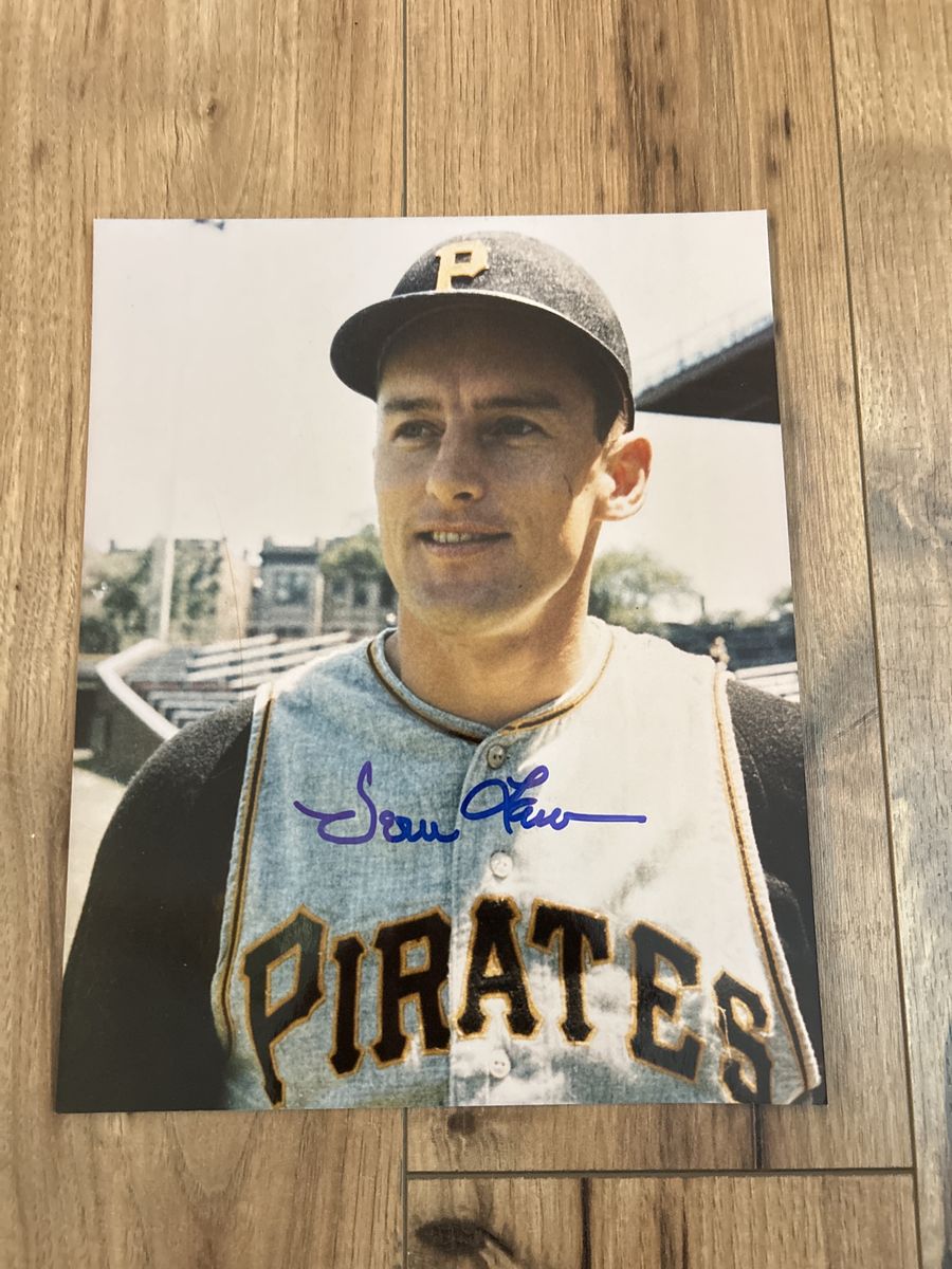 (3) Vern Law Autograph MLB 1960 Pittsburgh Pirates Hand Signed 8x10 Photograph & (1) 4x6 & (1) Birthday Card Hand Signed