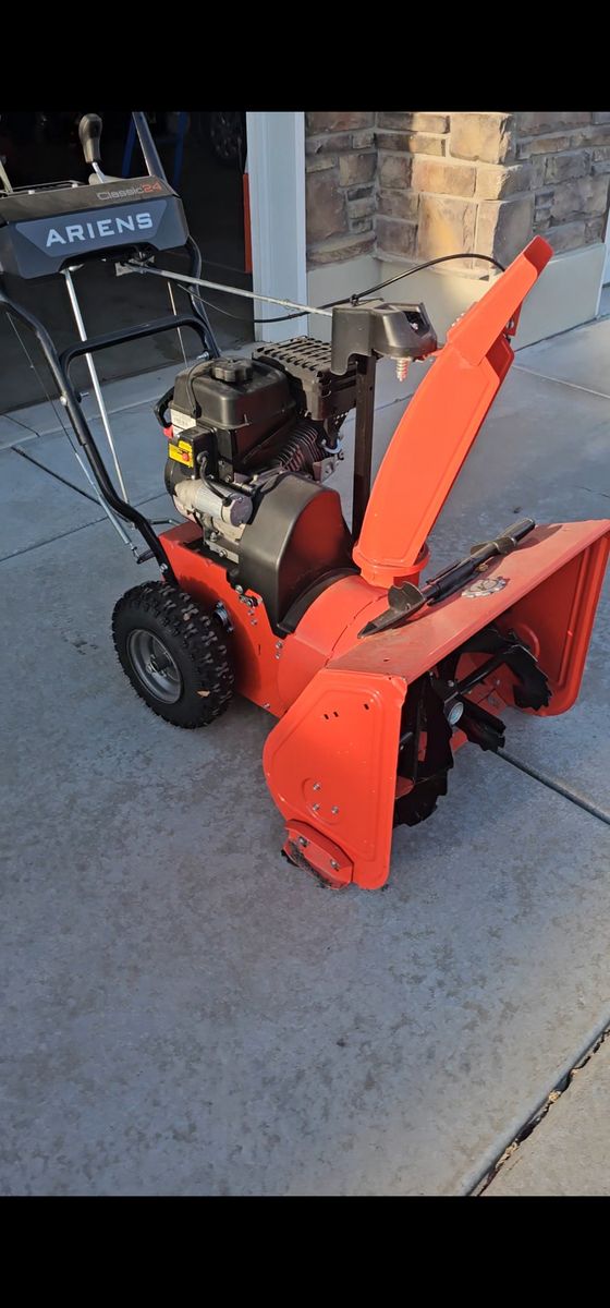 Aries snow blower