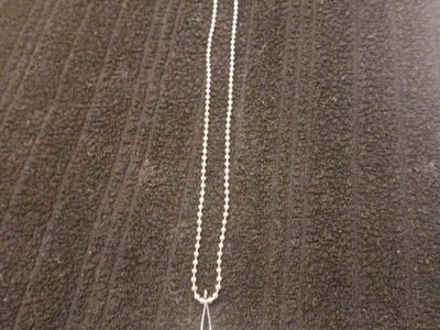 curled heart necklace