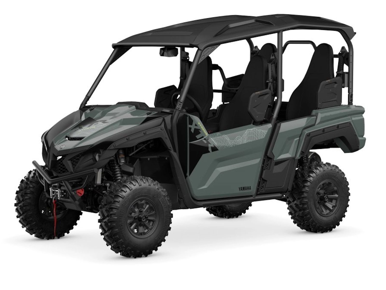 2026 Yamaha WOLVERINE X4 850 XT-R Moss Grey / Tact