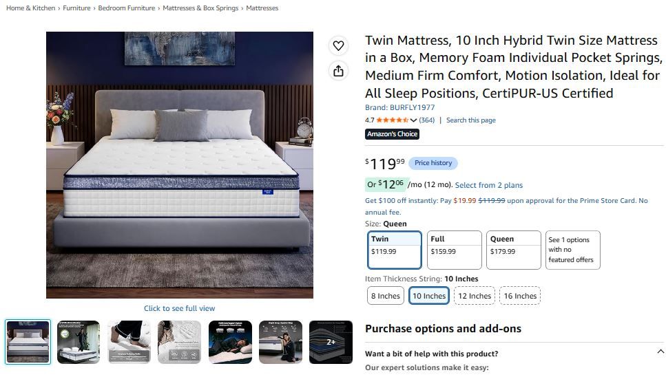 Queen Matress