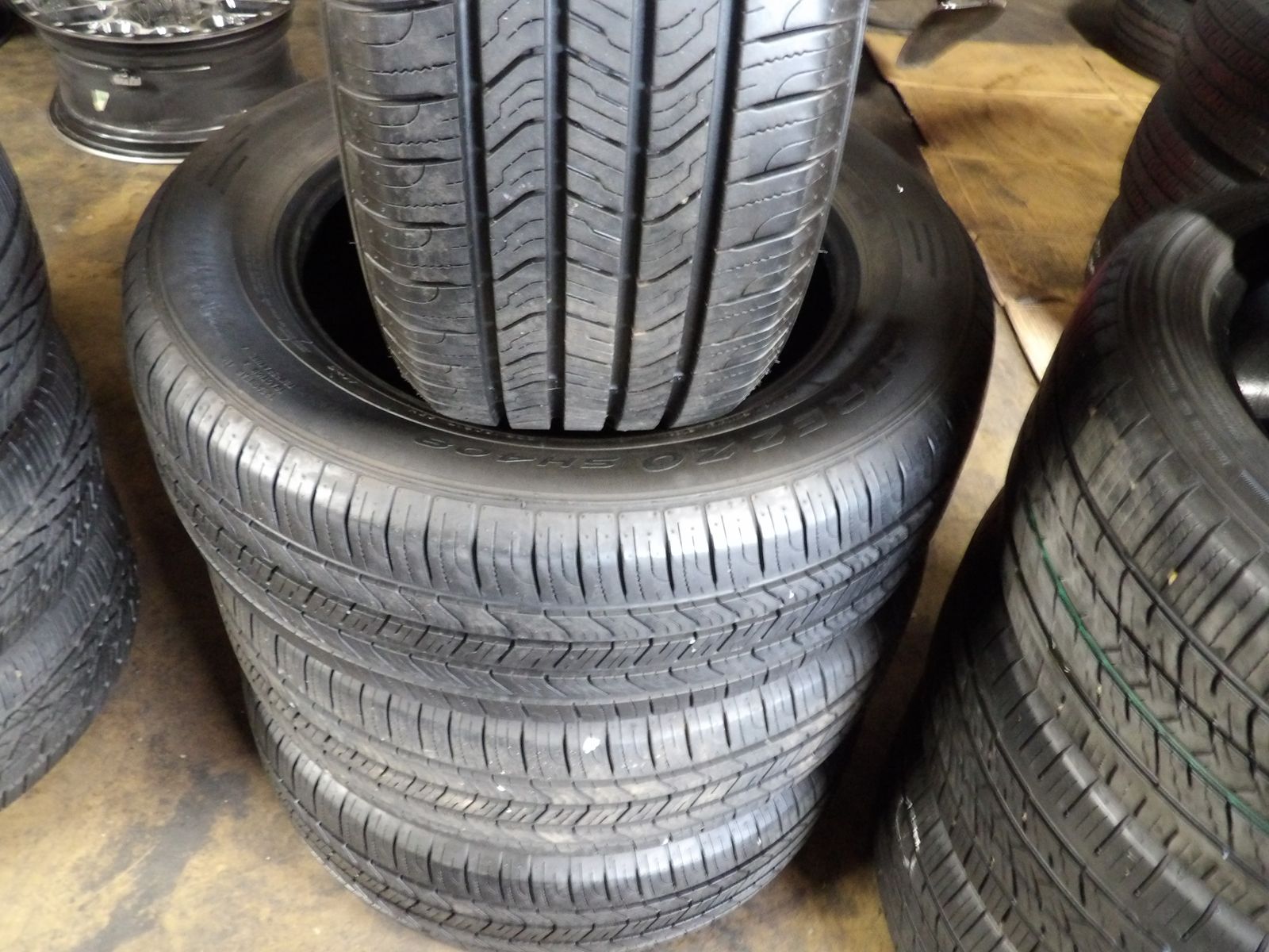 225/60R17 SAILUN ATREZZO SET OF USED TIRES