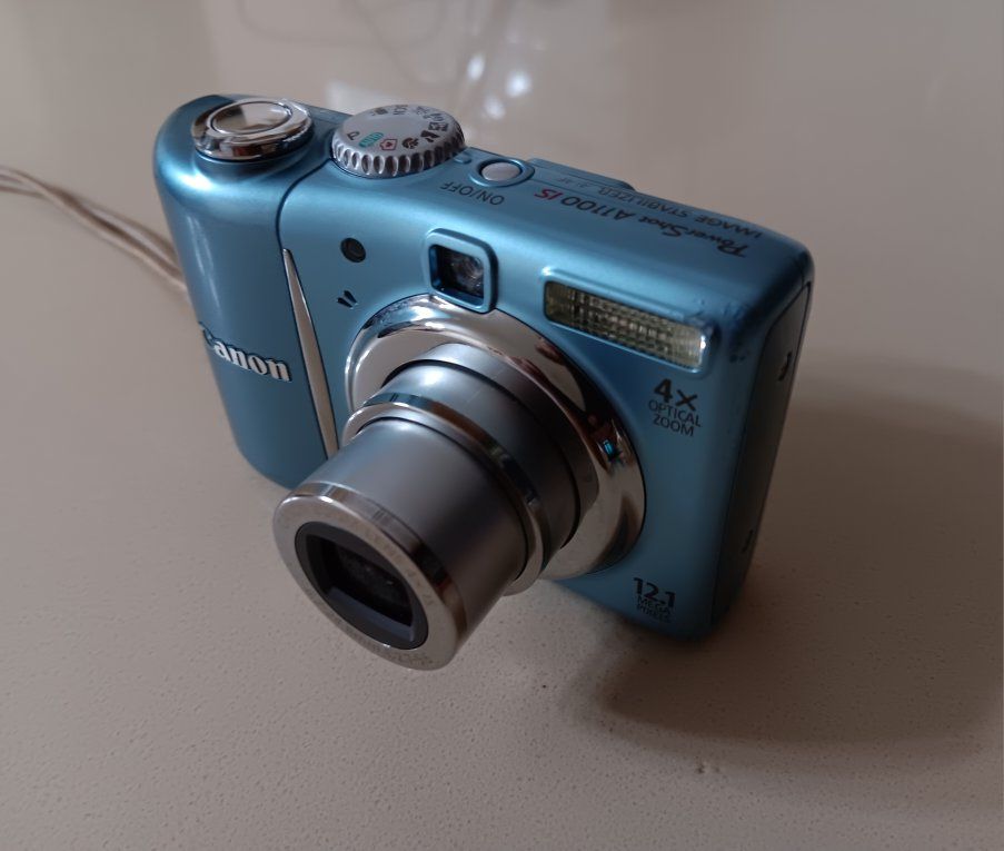 Canon PowerShot A1100 IS 12.1MP Digital Camera 4x