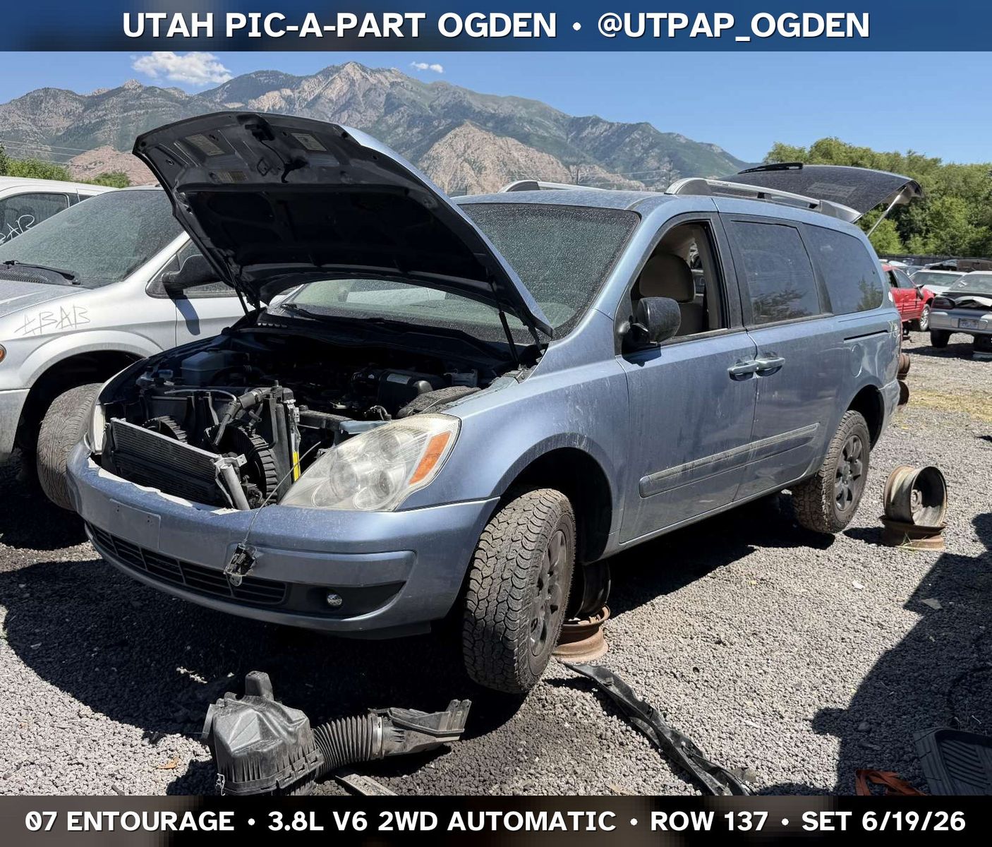 2007 Hyundai Entourage Parts - UTPAP Ogden