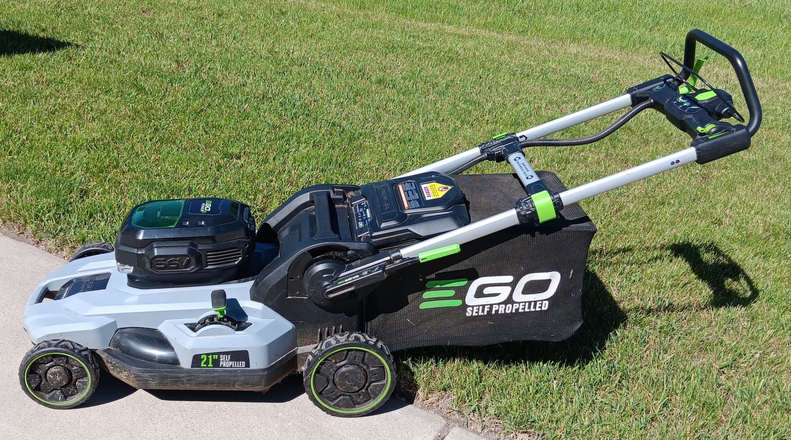 Ego cordless lawn mower