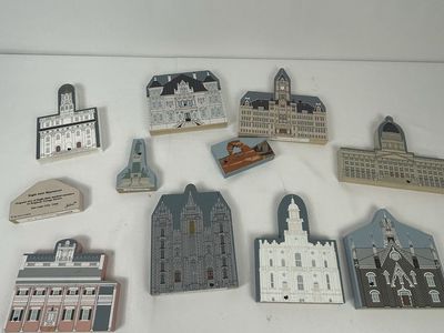 The Cat's Meow Wooden Decor. Huge Lot Entire Bin