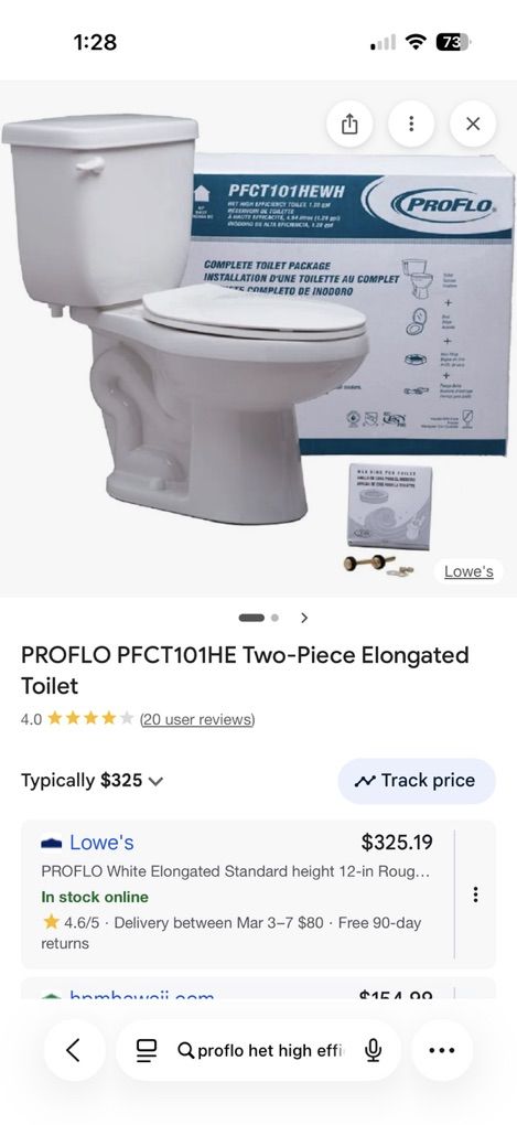 New Toilet