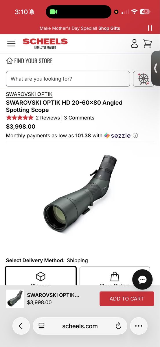 Swarovski spotting scope