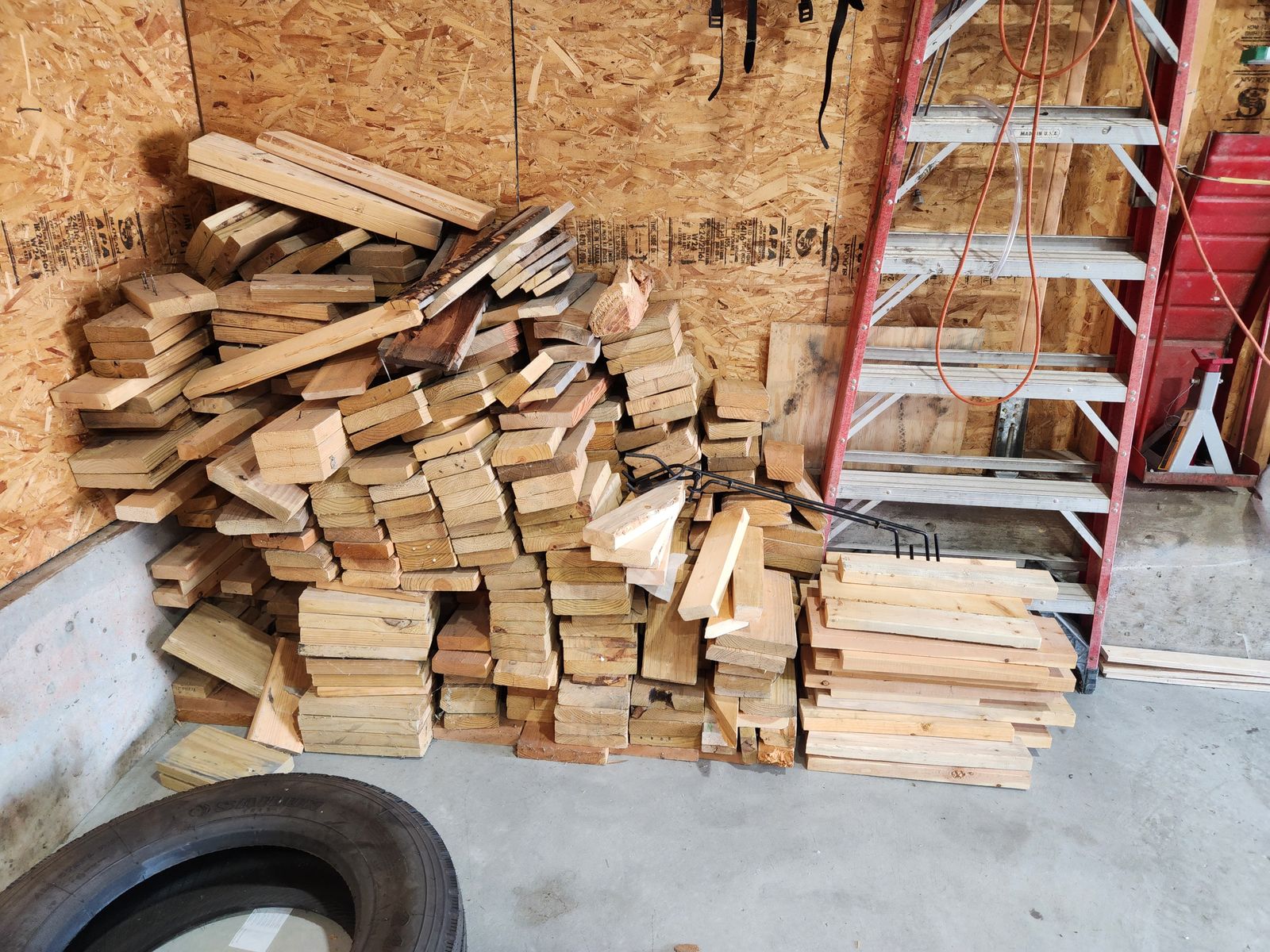 Half a Cord of firewood