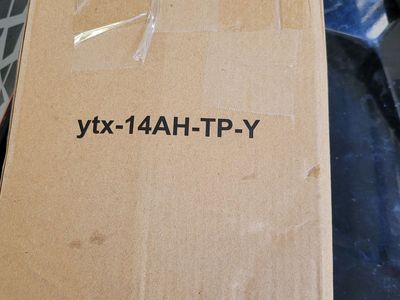 YTX-14AH-TP-Y Replacement Battery for Motorcycles or ATVs, New in Box