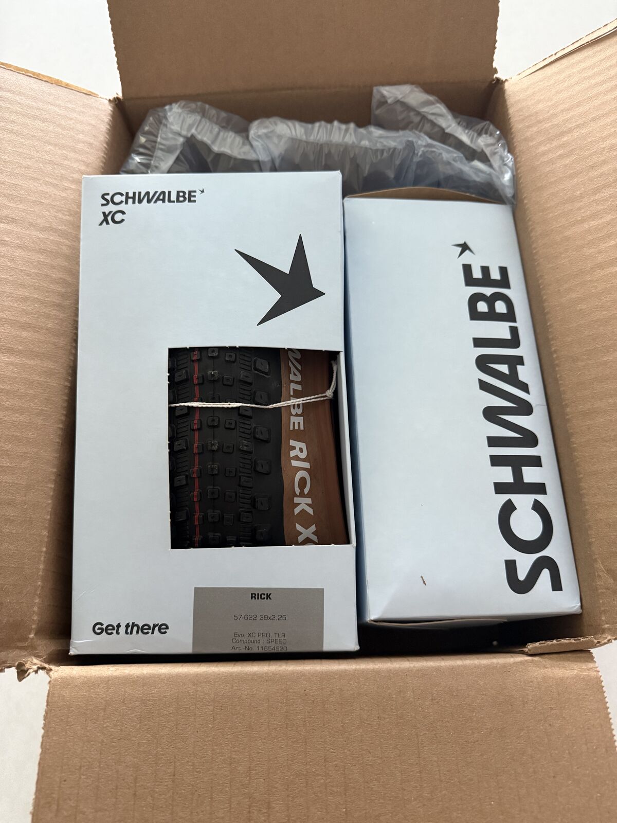 (2) Schwalbe Rick XC Addix Speed 29x2.25 (new in box)