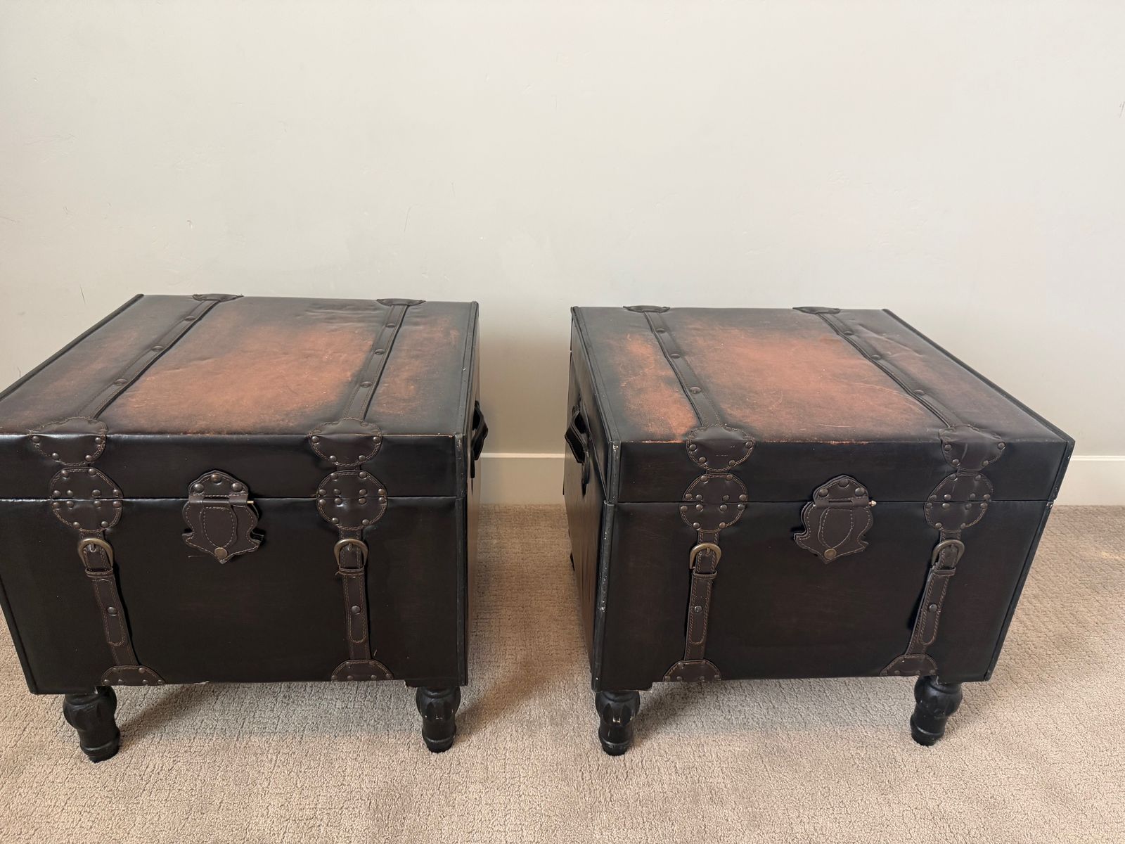 Trunk-Inspired Nightstands