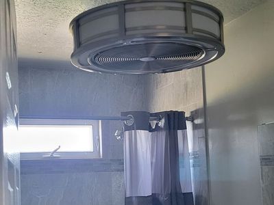 23" Brette II Home Decorators Caged Drum Ceiling Fan