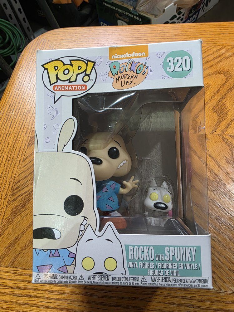 Funko Pop! Animation Rocko's Modern Life Rocko with Spunky #320
