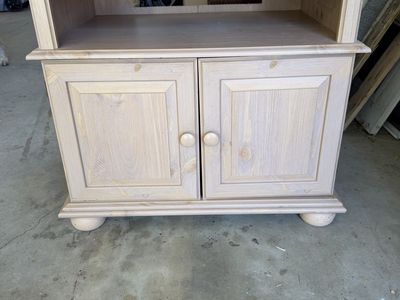 Wood TV Stand Console Cabinet Media Storage Entryway Table Nightstand