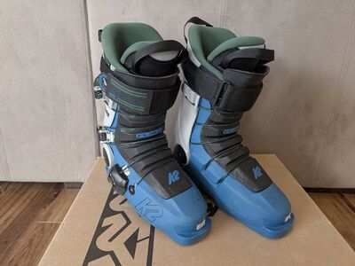 K2 FL3X Evolver Kids/youth ski boots, size 23.5