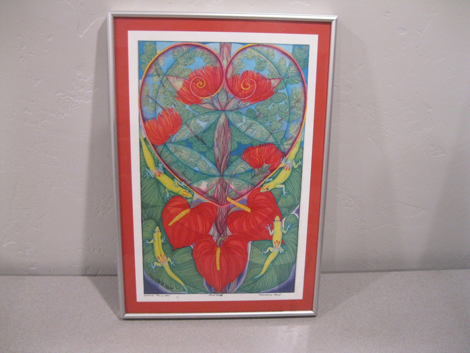 Pu'u wai (Heart) by Francene Hart Numbered Print