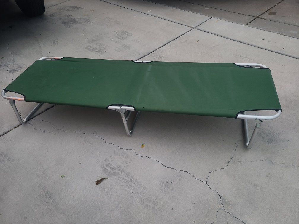 portable camping cot bed