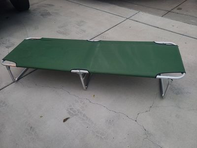 portable camping cot bed