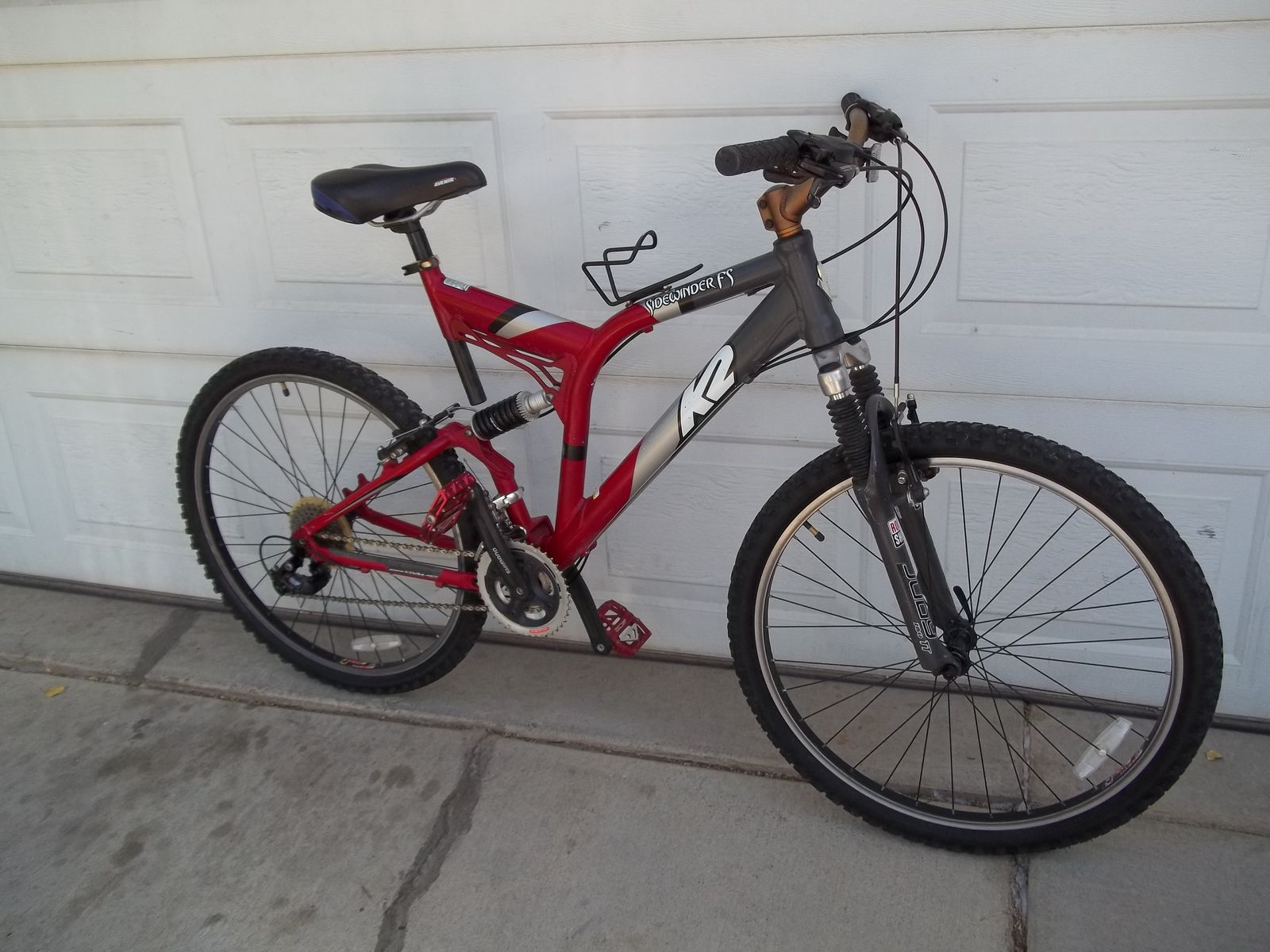K2 Sidewinder FS Full Suspension Mnt Bike