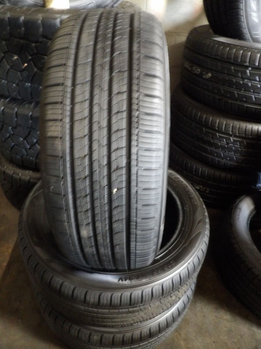 215/55R17 GEODRIVE PAIR OF TWO USED TIRES 