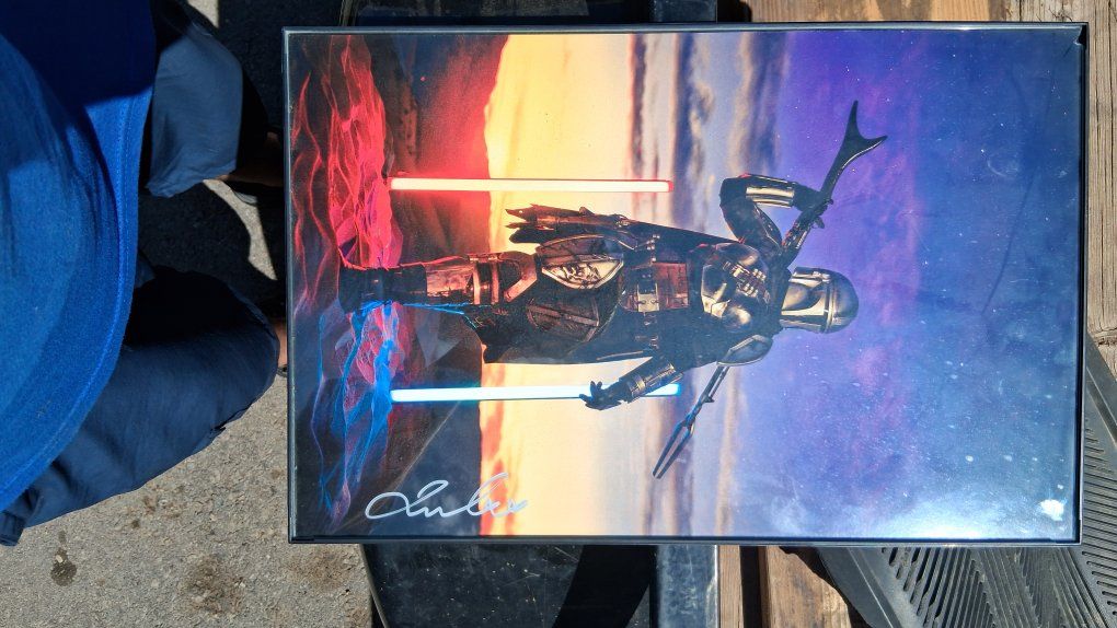 Star Wars The Mandalorian Autographed!