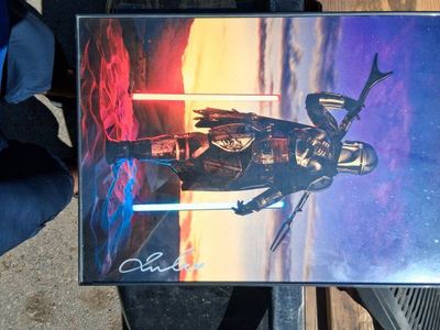 Star Wars The Mandalorian Autographed!
