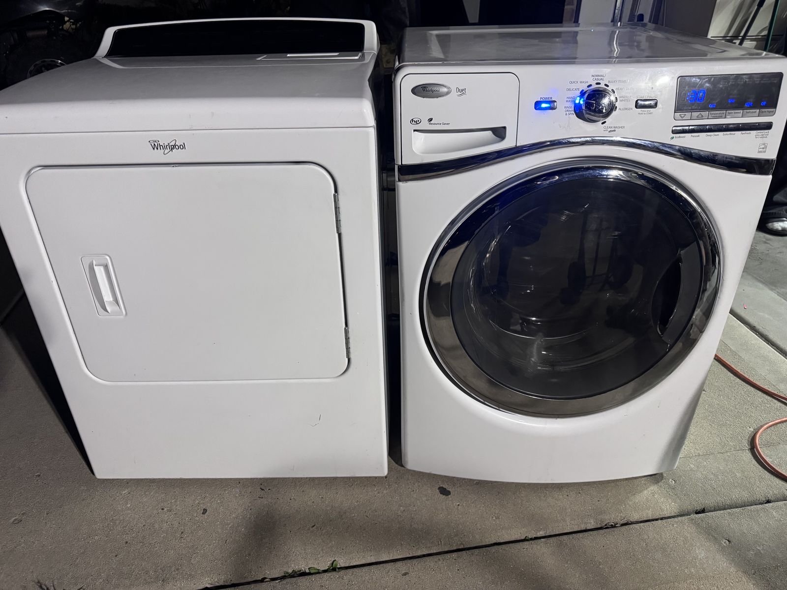 Washer And dryer