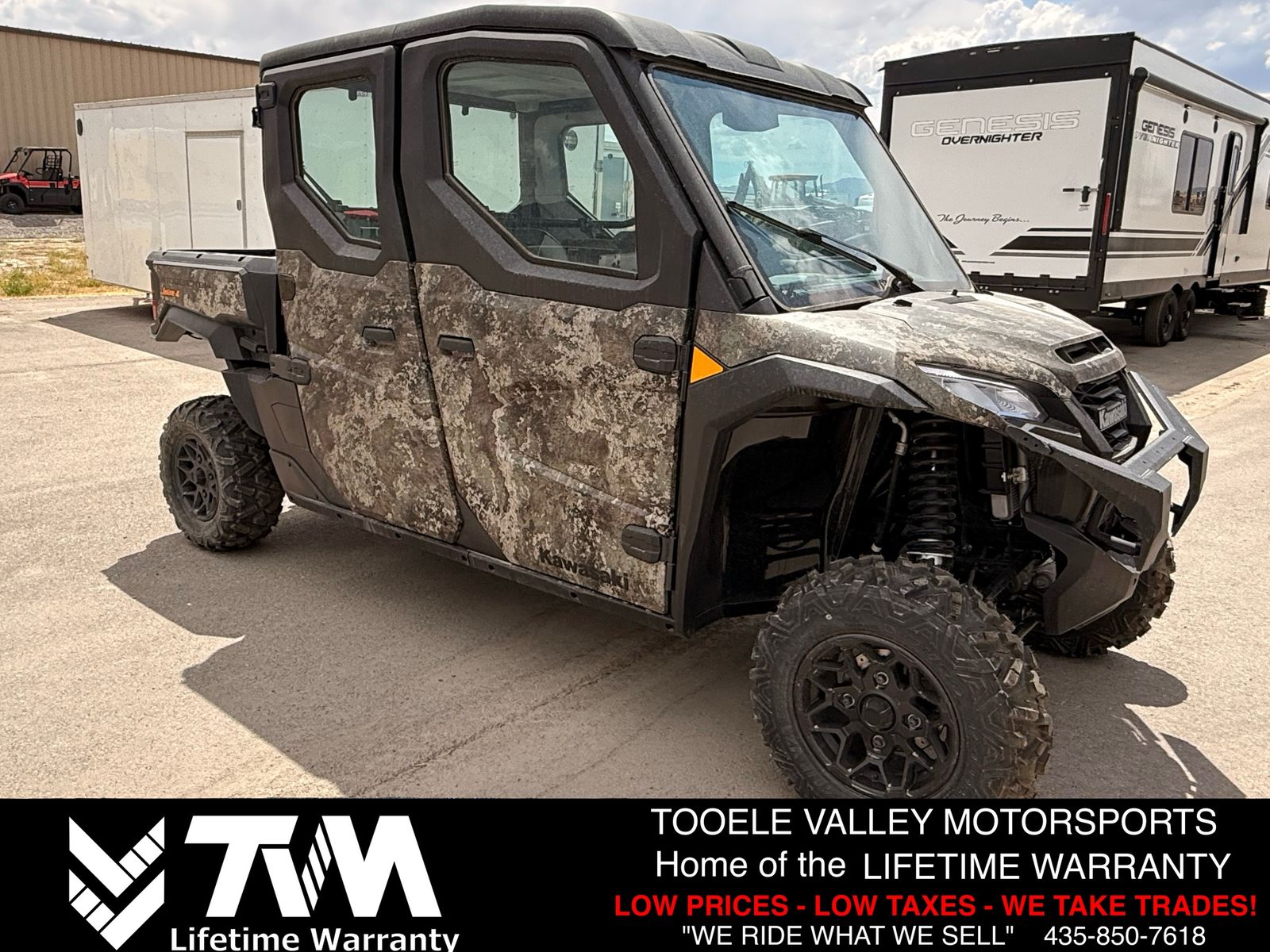2025 KAWASAKI RIDGE CREW HVAC CAMO