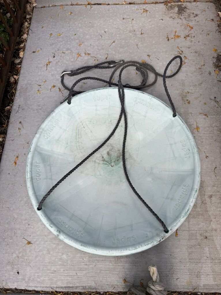 Large Disk Super Spinner Swing