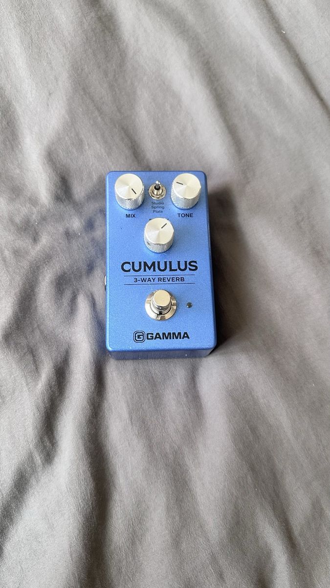Cumulus 3-way Reverb pedal by Gamma
