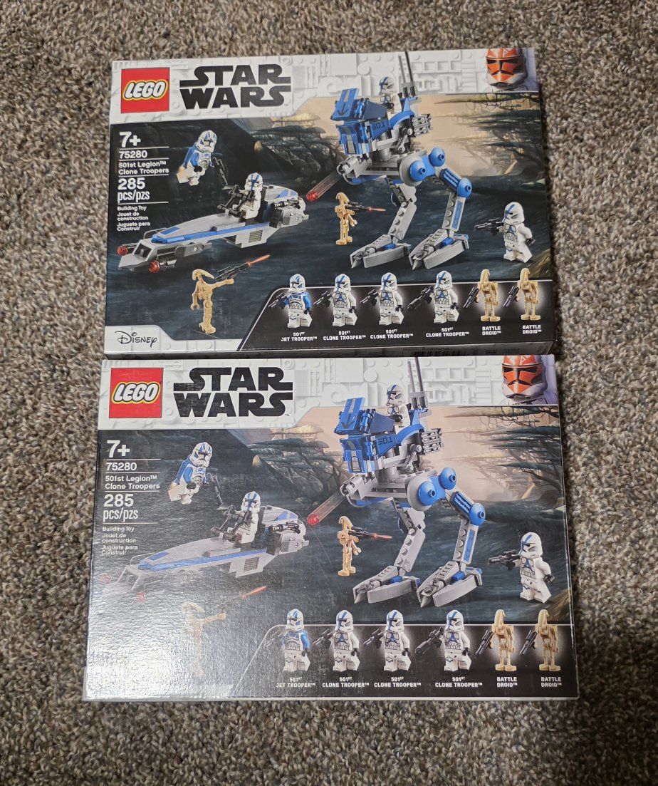 lego 501st legion clone troopers 75280